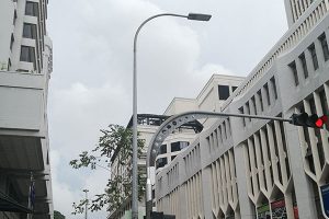 Drita rrugore LED me fuqi të lartë 200 W, Singapore Highway Avenue